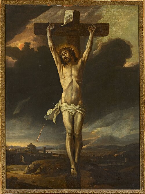 Christ sur la croix, 1659, Antoine Goubeau