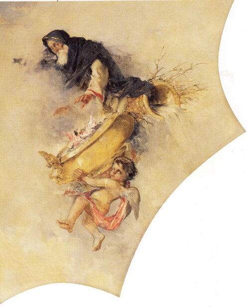 Allegory of Winter, 1884, Antonio Cortina Farinós