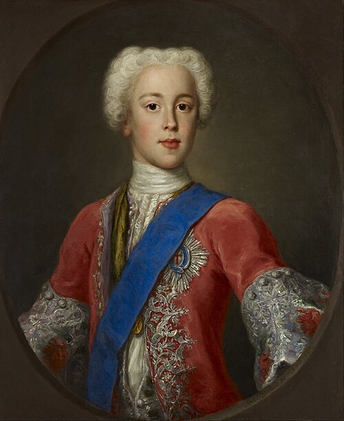 Prince Charles Edward Stuart, 1732, Antonio David
