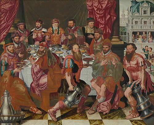 Banquet, 1574, Antoon Claeissens