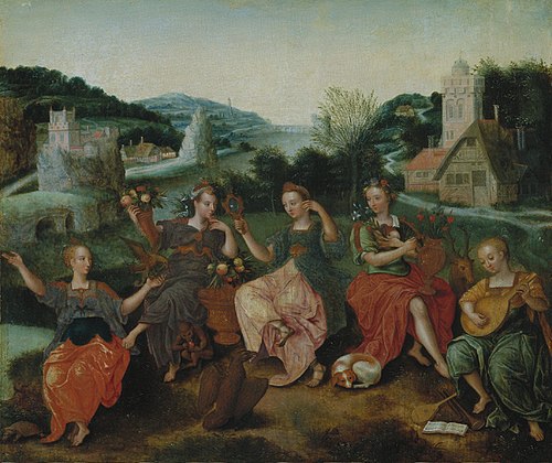Les cinq Sens, 1585, Antoon Claeissens