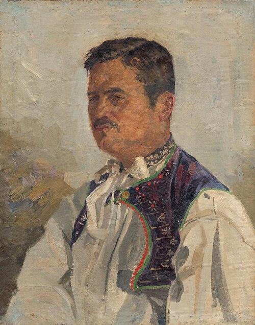 Autoportrait, 1925, Antoš Frolka