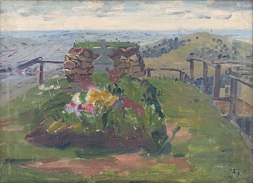 Štefánikov hrob na Bradle, 1920, Antoš Frolka