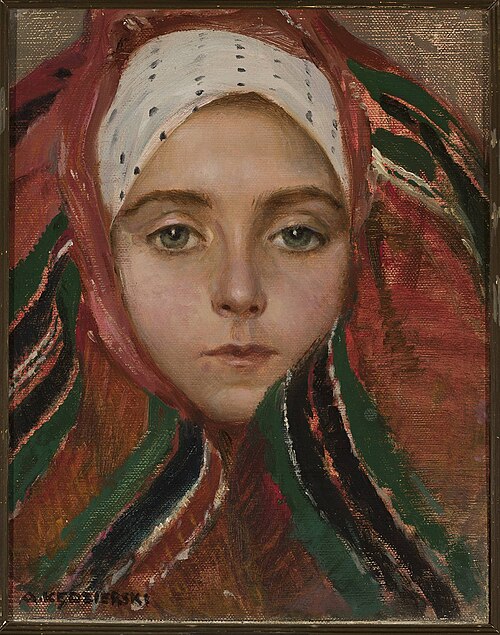 La Fille de Łowicz., 1910, Apoloniusz Kędzierski
