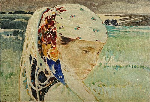 Głowa Łowiczanki, , Apoloniusz Kędzierski