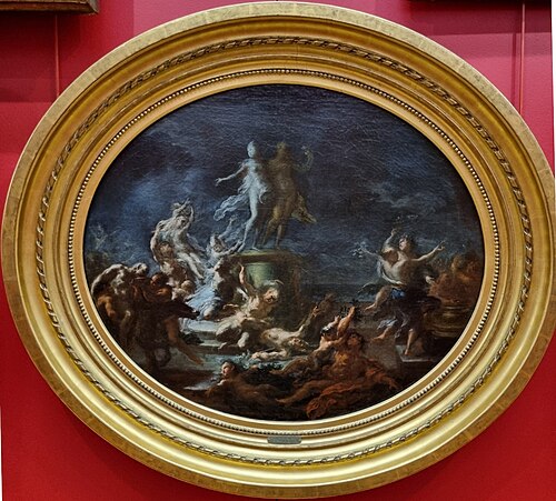 Le Triomphe de Silène, , Giacomo del Po