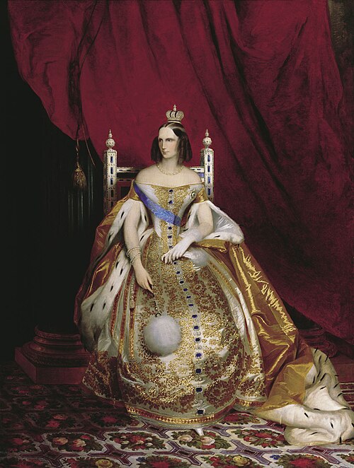 Zarin Alexandra Fjodorowna von Russland, geboren Prinzessin Charlotte von Preußen, 1830, Carl Timoleon von Neff