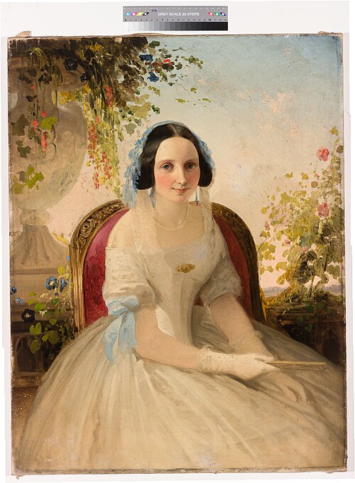 Naiseportree, , Carl Timoleon von Neff