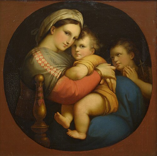 Madonna della Sedia, , Carl Timoleon von Neff