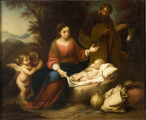 Püha perekond, 1851, Carl Timoleon von Neff
