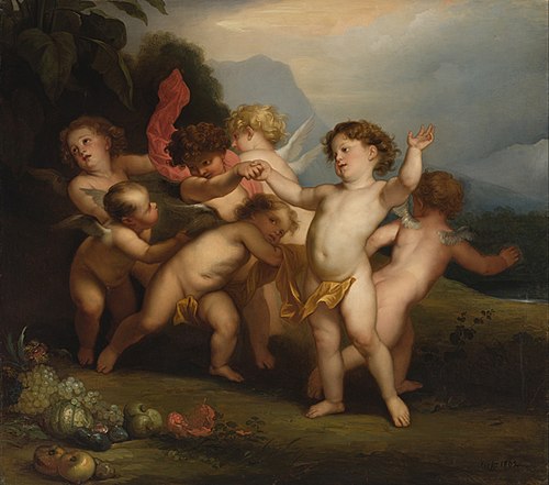 Mängivad putod, 1862, Carl Timoleon von Neff