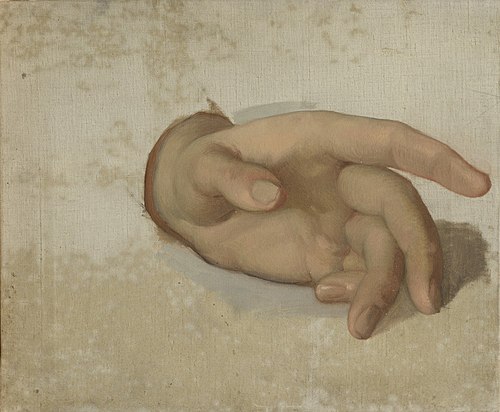 Käsi randmeni. Kavand, , Carl Timoleon von Neff