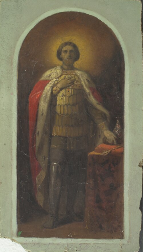 Aleksander Nevski, 1850, Carl Timoleon von Neff