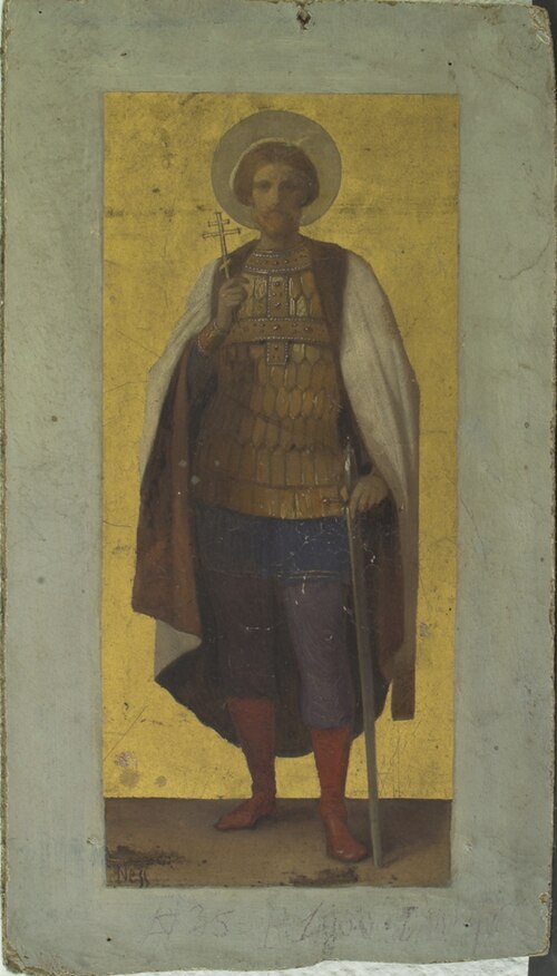Aleksander Nevski, 1850, Carl Timoleon von Neff