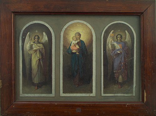 Madonna ja inglid. Kolmes osas, 1850, Carl Timoleon von Neff