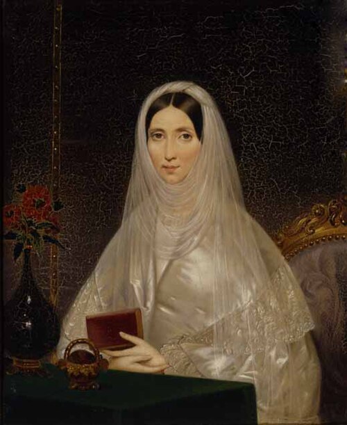 Portrait of Princess T.B. Potemkina, 1840, Carl Timoleon von Neff
