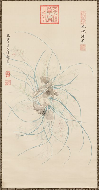 Fragrance of the Orchids, 1902, Cixi