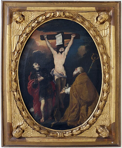 Crucifixion avec Saints Vitale et Apollinare, , Arcangelo Resani