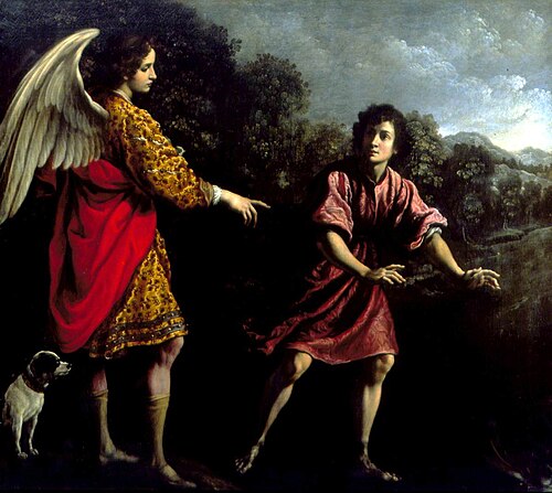 Tobias and the Angel, , Francesco Curradi