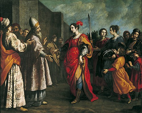 Le Triomphe de Judith, 1630, Francesco Curradi