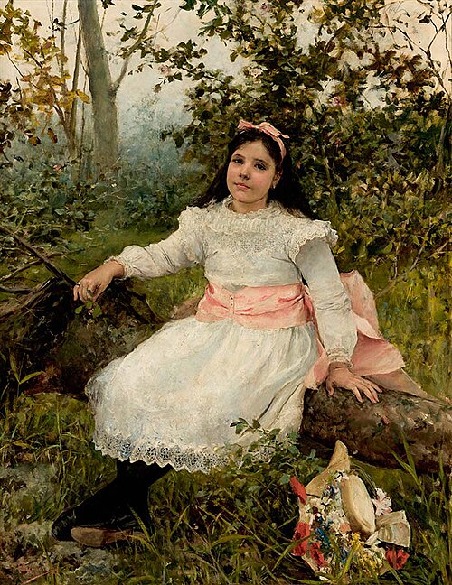Porträt der Lily Hidalgo, 1893, Armando Menocal