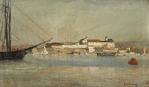 Akershus fortress, 1900, Arne Hjersing