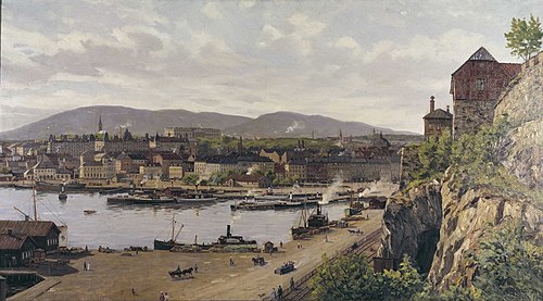 Fra Pipervika, 1922, Arne Hjersing