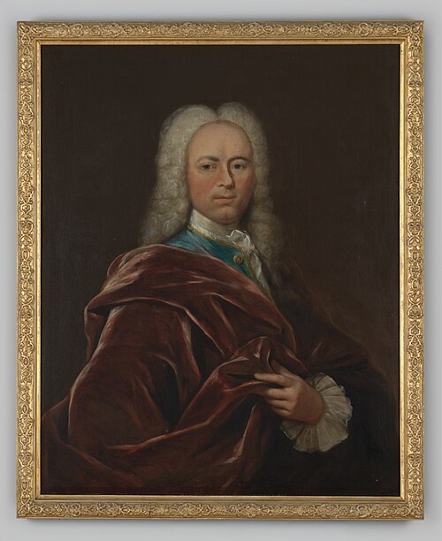 Portrait of Lubbert Adolf Torck (1687-1758), 1722, Arnold Boonen