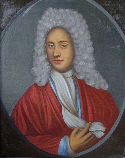 Portrait of Dirk van Heymenbergh (?-1749), 1712, Arnold Boonen