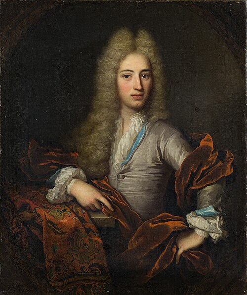 Portrait of Mr. Allard de la Court (1688-1755), 1714, Arnold Boonen