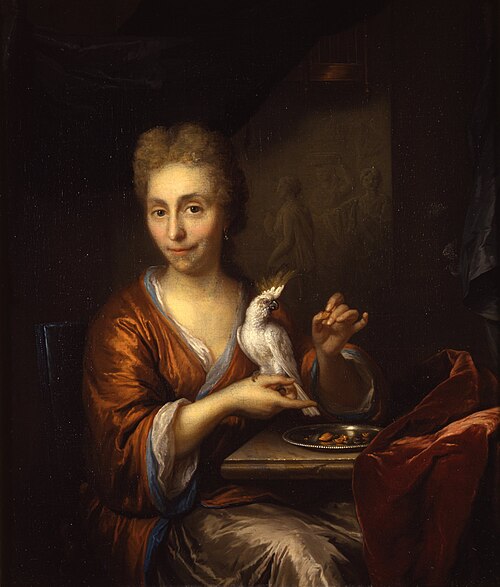 Portrait of an unknown woman, 1687, Arnold Boonen
