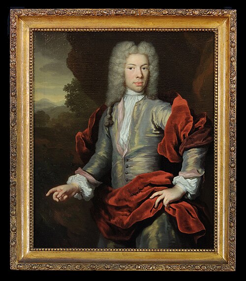 Portrait of Pieter Calkoen (1705-1747), 1727, Arnold Boonen