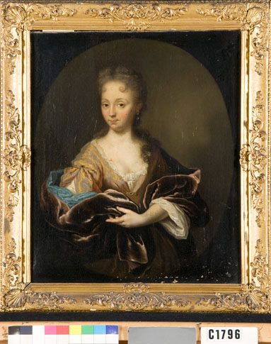 Anna Maria Muyssart (1703-1729). wife of Nicolaas Calkoen, 1727, Arnold Boonen