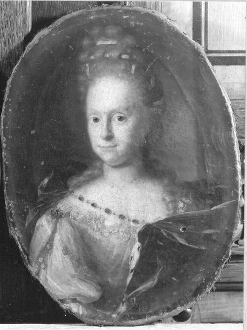 Bildnis einer unbekannten Fürstin, 1699, Arnold Boonen