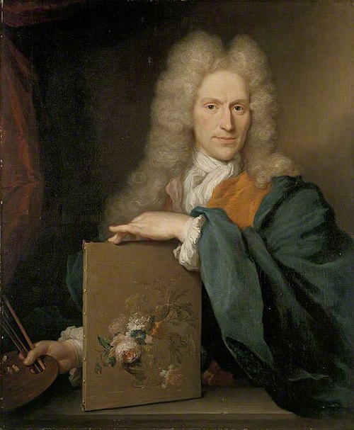 Portrait of Jan van Huysum, 1720, Arnold Boonen