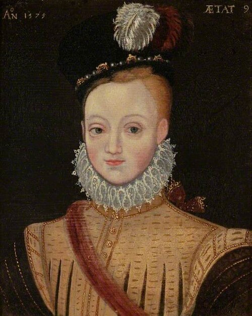 James I (1566–1625), When a Child, 1575, Arnold Bronckorst