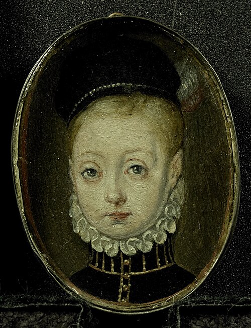 Portrait of James I Stuart (1566-1625), 1586, Arnold Bronckorst