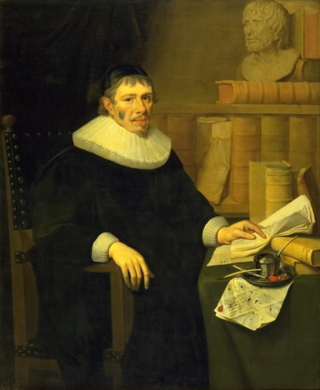 Portrait of the Advocate Cornelis Bosch, 1660, Arnold van Ravesteyn