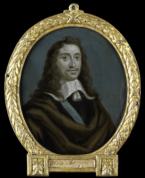 Portrait of Everard Meyster, Poet in Utrecht, 1716, Arnoud van Halen