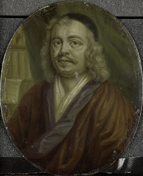Portrait of Jacob Heiblocq, Rector of the Latin School in Amsterdam, 1716, Arnoud van Halen