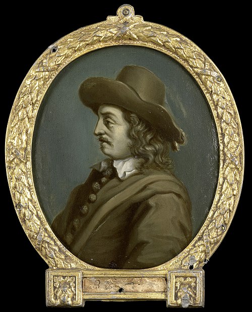 Portrait of Matthys van de Merwede, Lord of Clootwyck, Poet in Dordrecht (Mathias de Merwede de Cloo, 1716, Arnoud van Halen