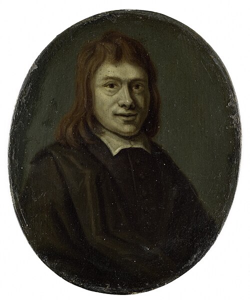 Portrait of Frans van Hoogstraten, Poet and Bookseller in Rotterdam and Dordrecht, 1716, Arnoud van Halen