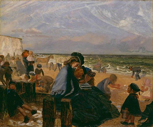 Ramsgate Sands, 1861, Arthur Boyd Houghton