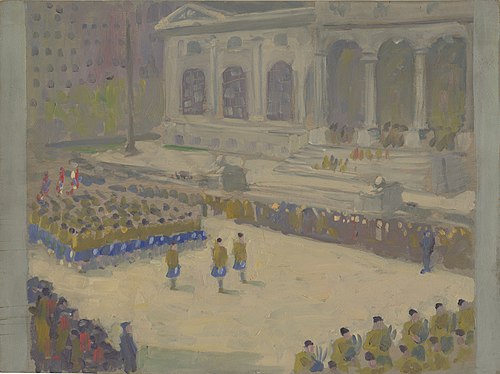 Recruitment Parade, New York, , Arthur Crisp