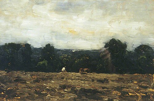 Ploughing the Hilltop, , Arthur Douglas Peppercorn