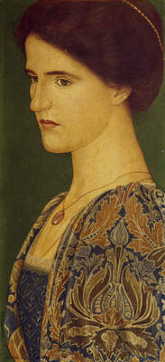 Fiammetta (Portrait Of Georgie Gaskin), 1898, Arthur Gaskin
