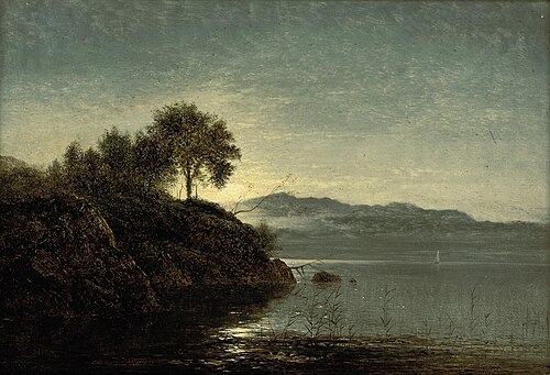 The rising moon, , Arthur Gilbert