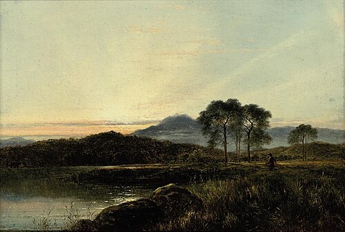 The final rays of the day, , Arthur Gilbert