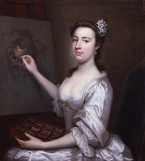 Rhoda (née Delaval), Lady Astley, 1750, Arthur Pond
