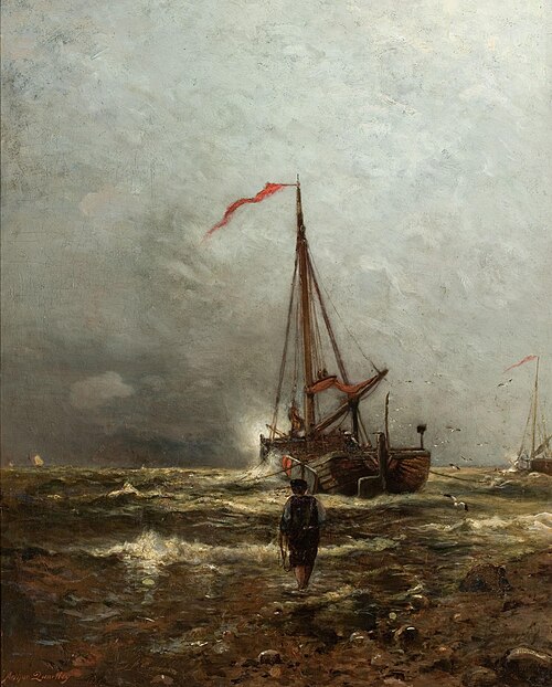 Coast of Holland, 1882, Arthur Quartley